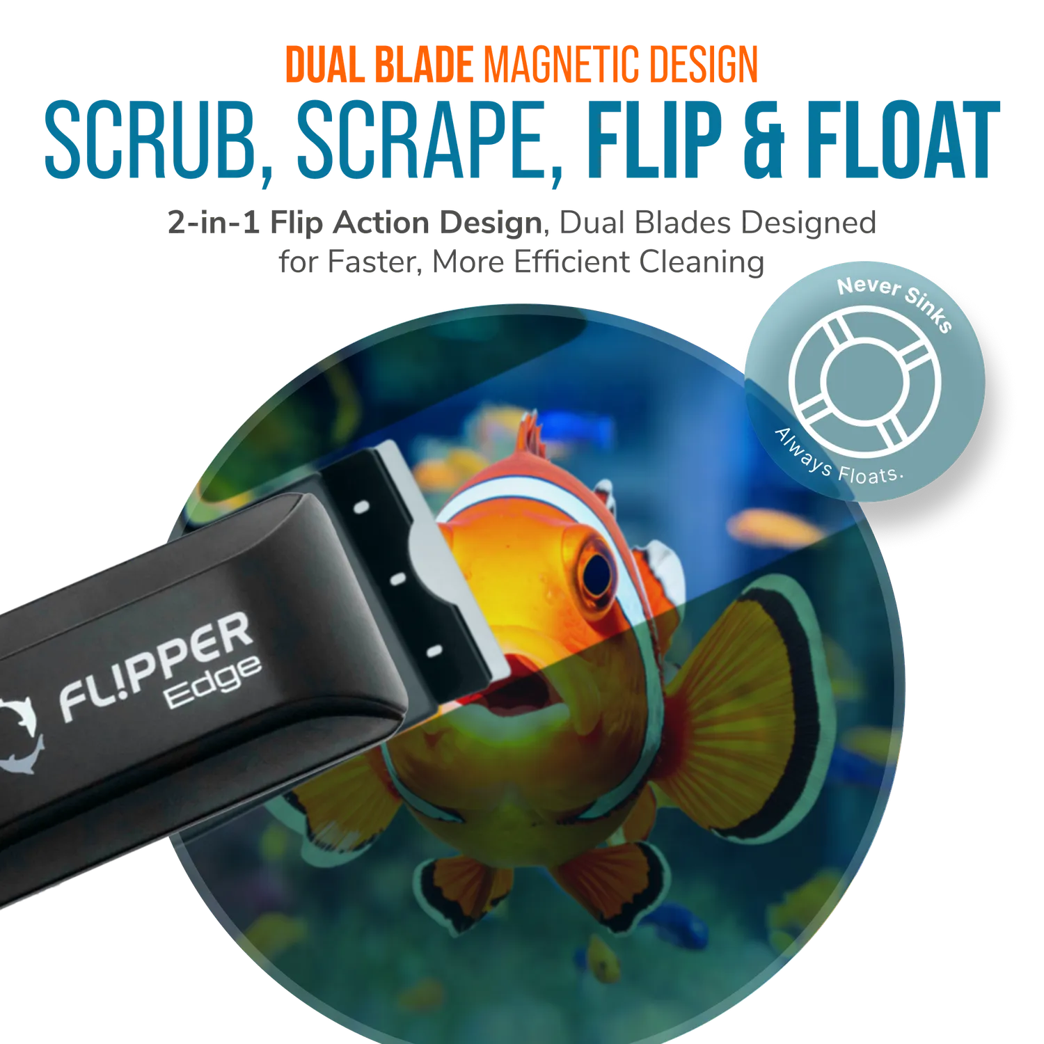 Flipper Edge magnetrengörare Standard 12 mm