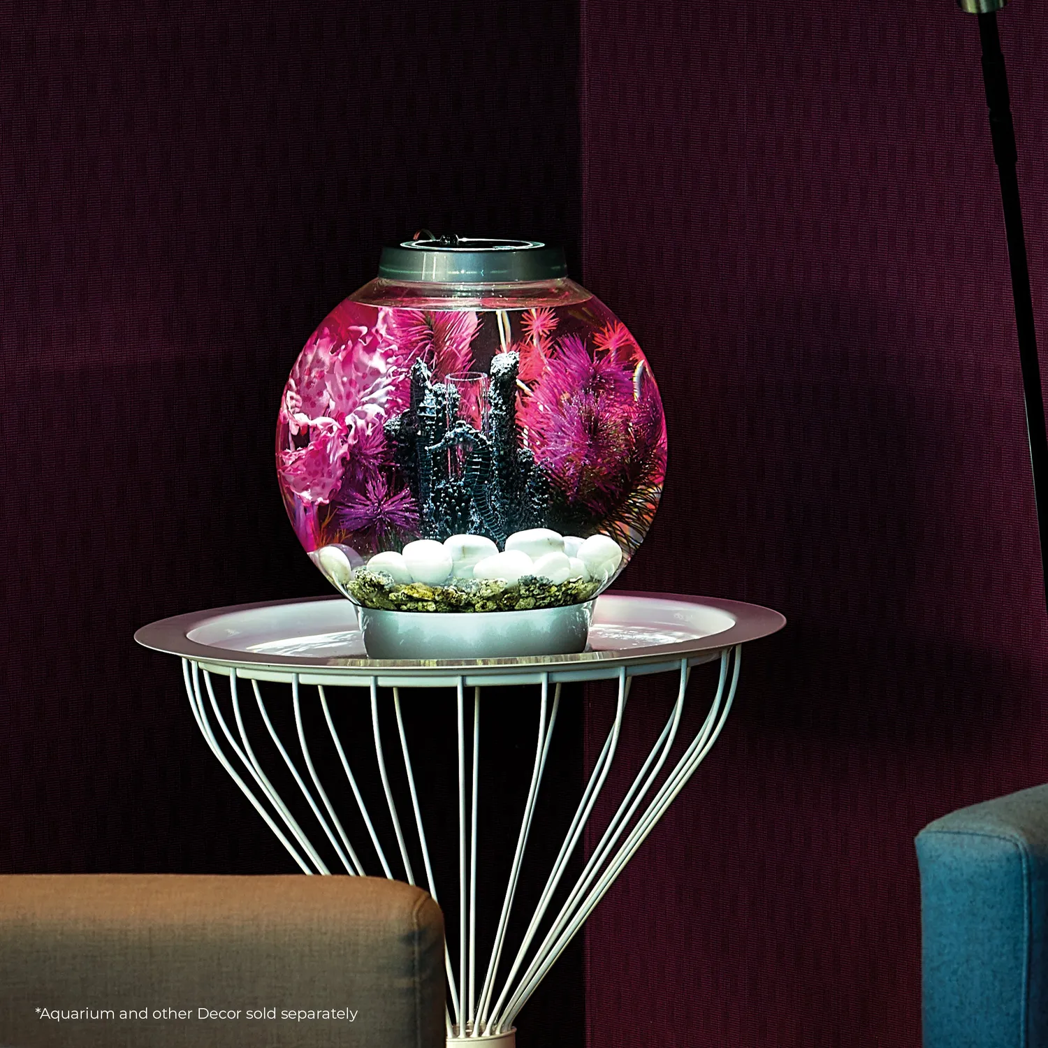 biOrb Small Kelp Plant Set akvarieväxt 200mm lila rosa