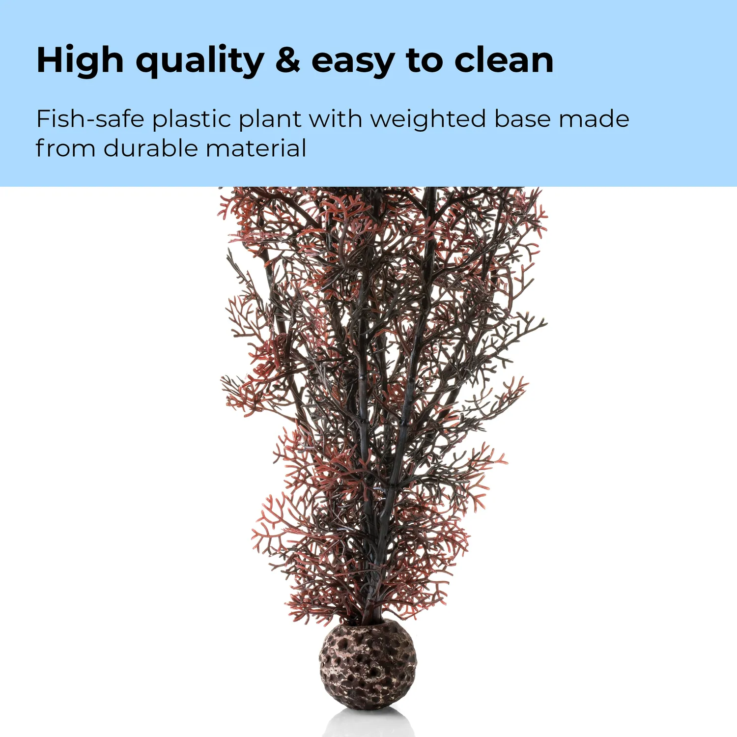 biOrb Extra Large Sea Fan växt crimson 490 mm
