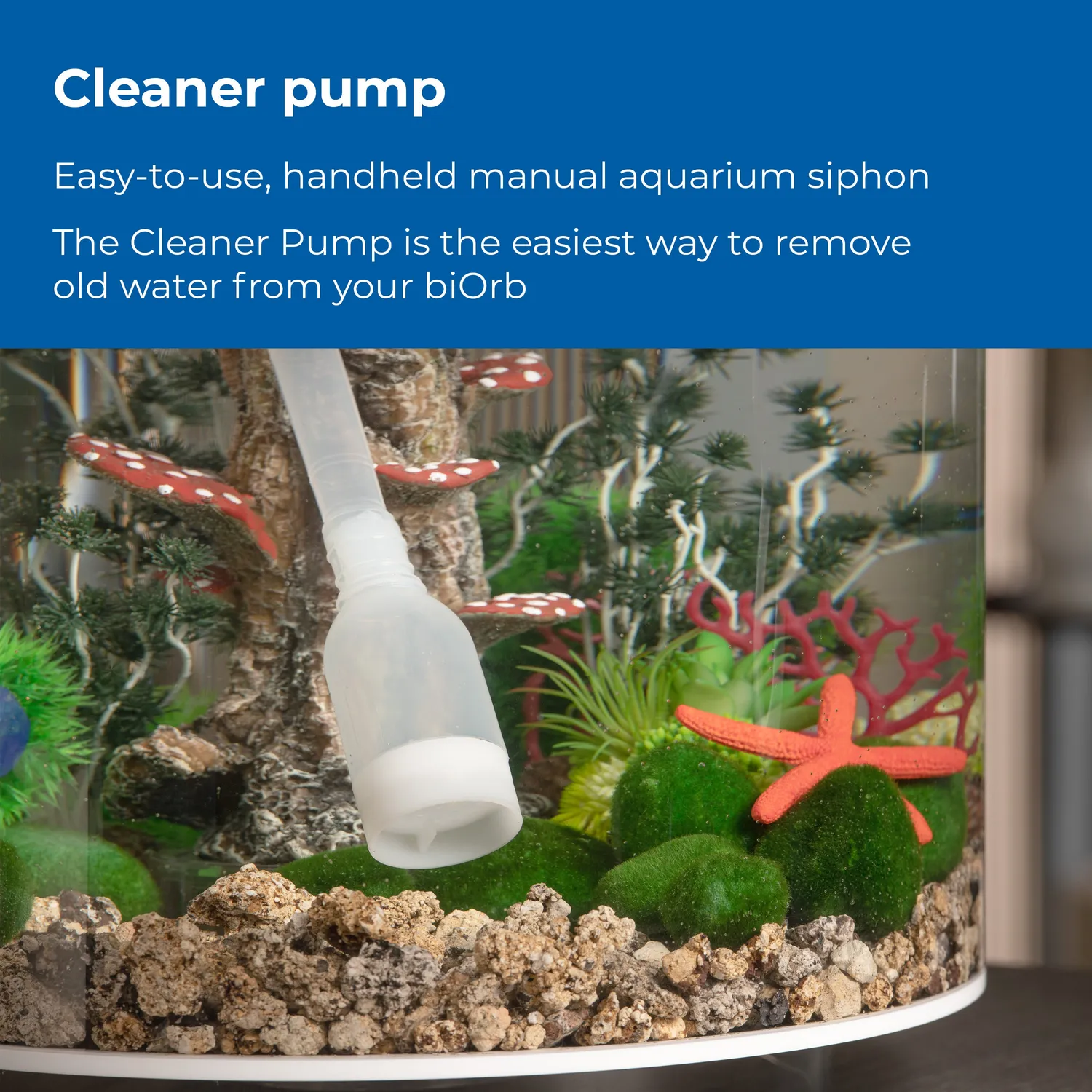 biOrb Cleaner Pump hävertpump manuell