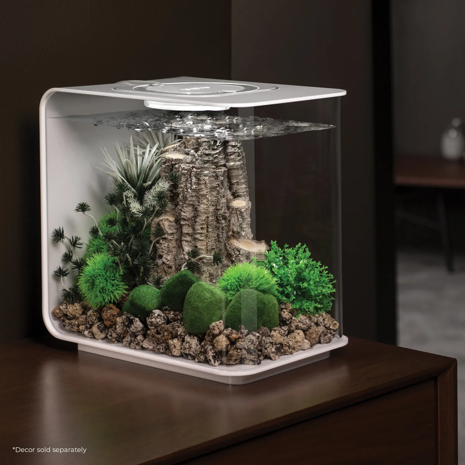 biOrb FLOW 15 akvarium 15 liter standardljus vit