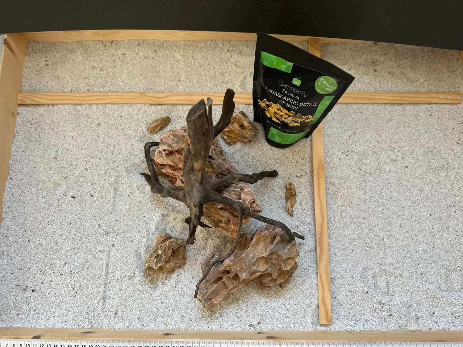 Garnelen TV Aquascape Hardscape Set 4 hardscape draksten