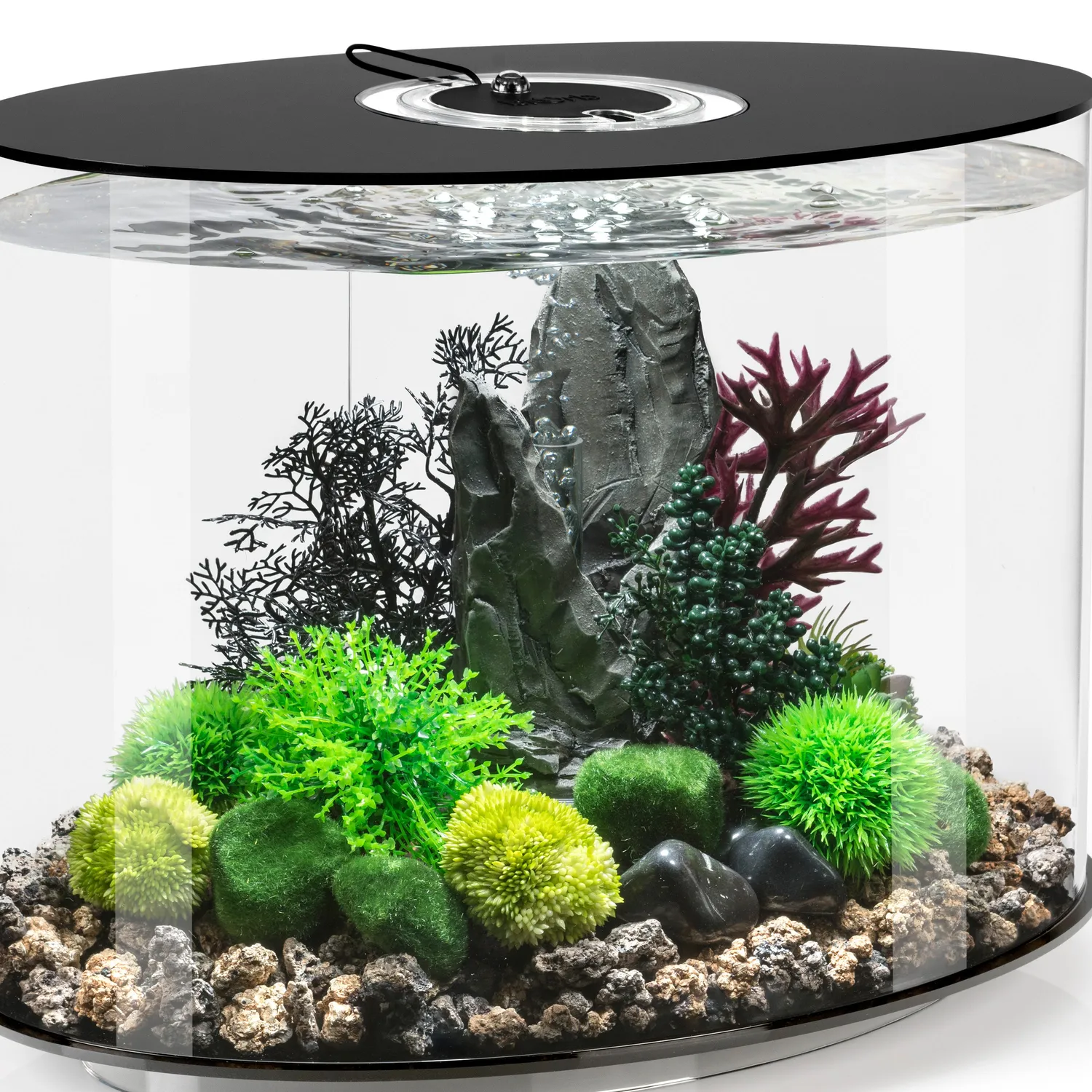 biOrb Slate Stack akvariedekor medium grå sten