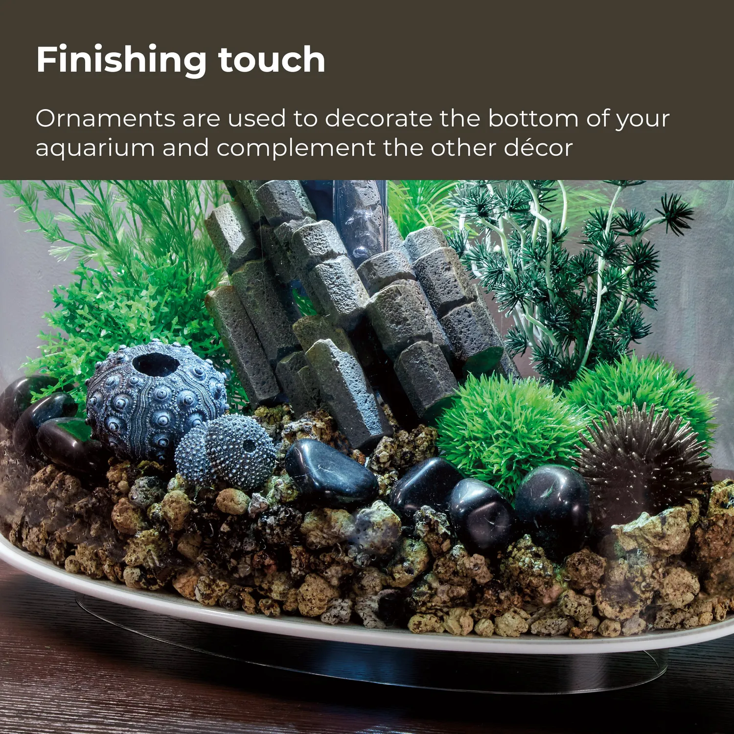 biOrb Volcanic Stone dekorset akvariedekoration 30L