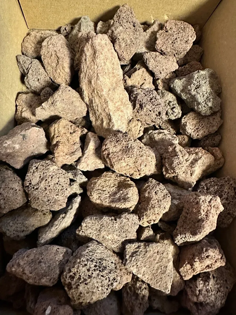 Garnelen TV Lava 1-4 cm akvariesten kross porös