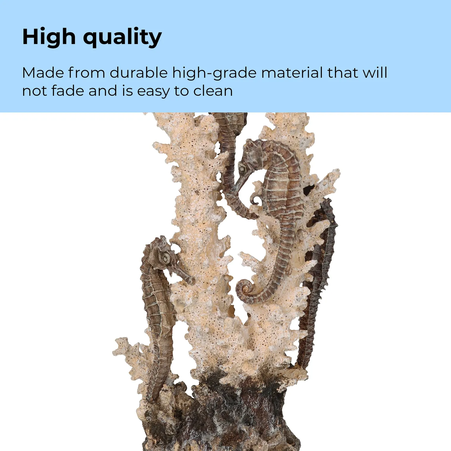 biOrb Seahorse Medium akvariedekoration natur keramik