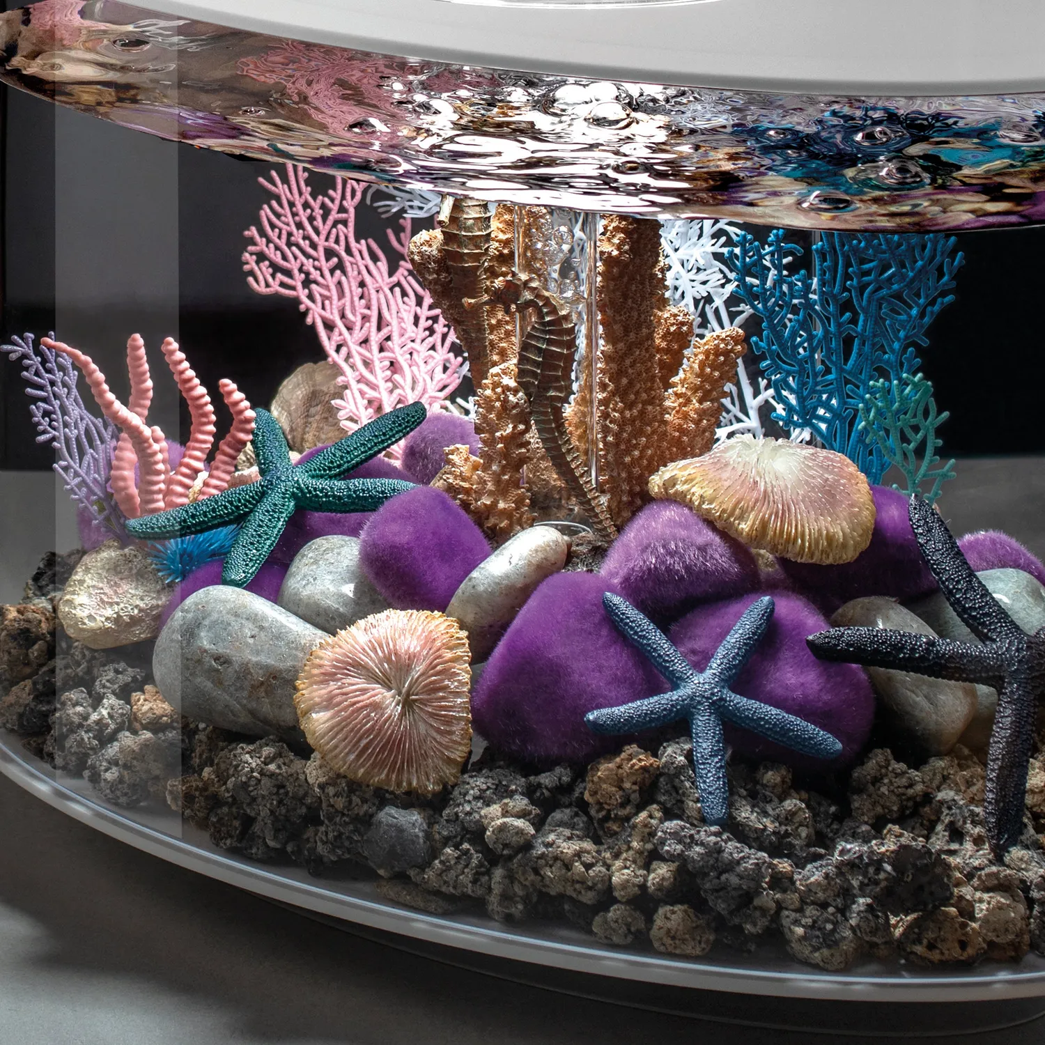 biOrb Plate Coral Set dekoration Natural 3-delar