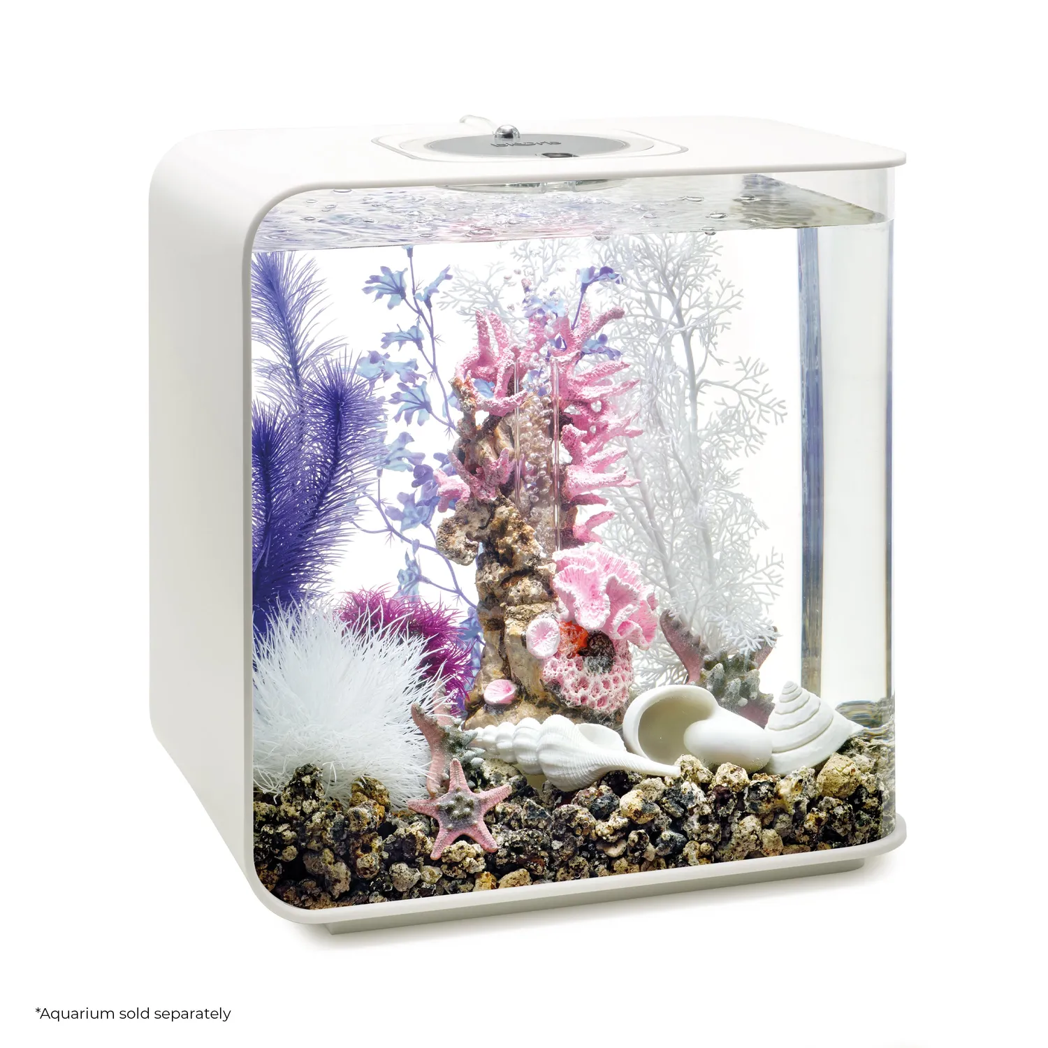biOrb Pink Ocean dekorationsset rosa 30 liter akvarium