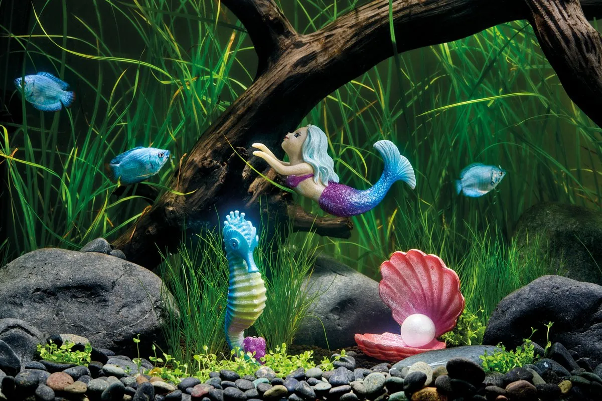 Näsets Ciklidhobby Eden Seahorse dekoration 116 mm sjöhäst