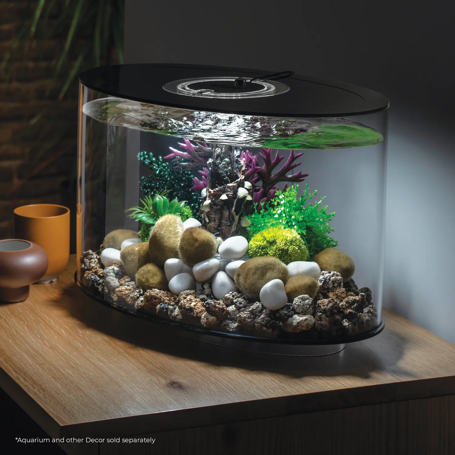 biOrb Coral Ball akvariedekoration 3-pack grön
