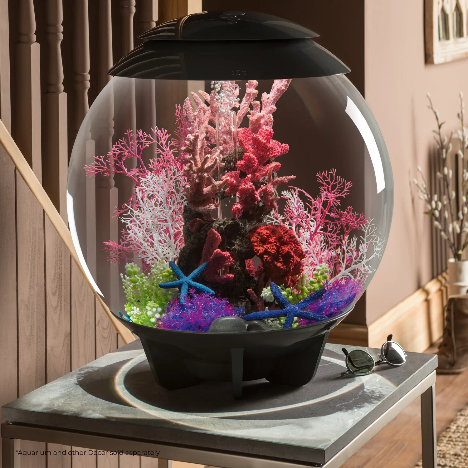 biOrb Medium Sea Fan växt akvarium rosa 290 mm