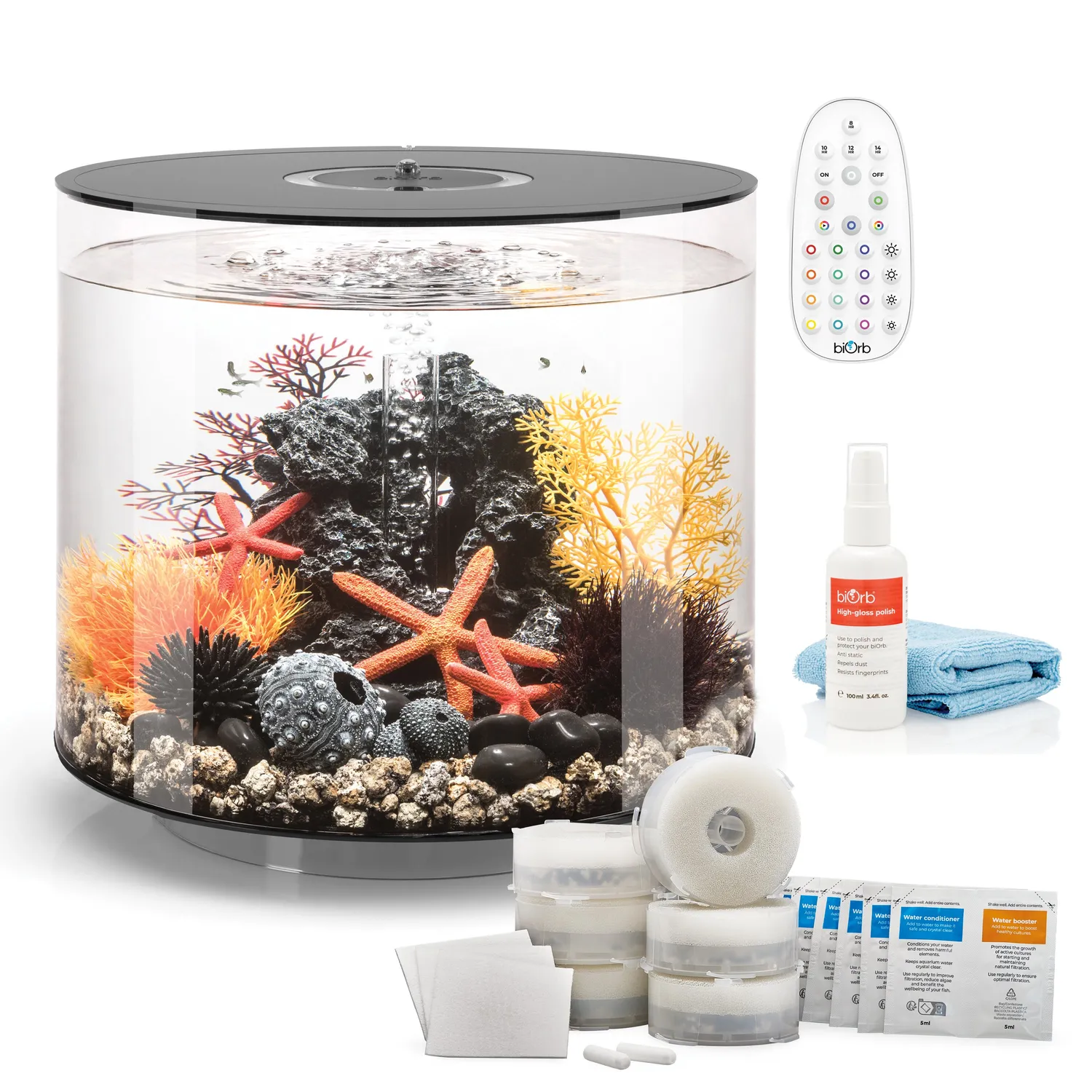 biOrb TUBE 35 akvarium med skötselset 35 liter