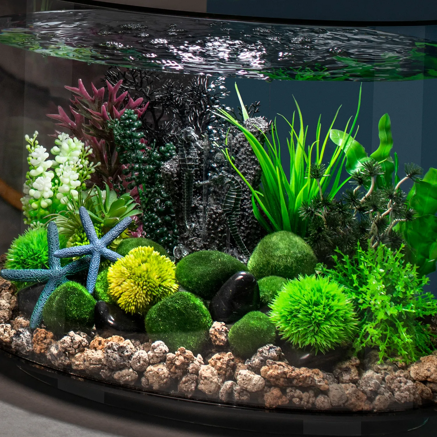 biOrb Moss Pebbles dekoration mosstenar mix