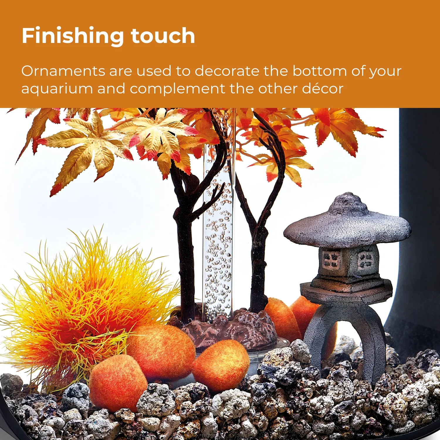biOrb Autumn dekorset 30L orange höst