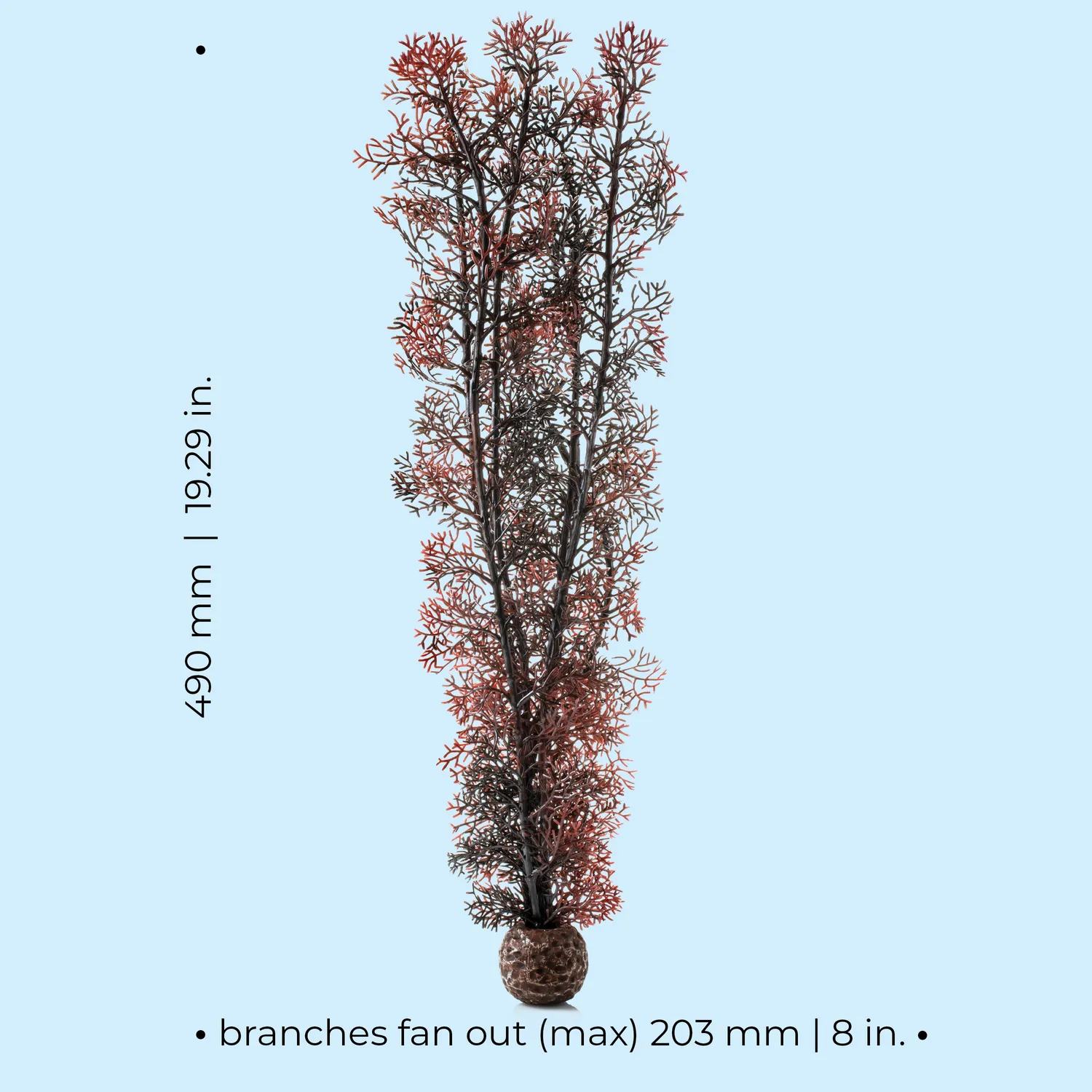 biOrb Extra Large Sea Fan växt crimson 490 mm