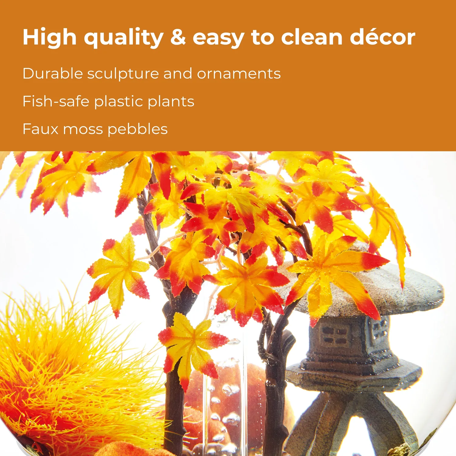 biOrb Autumn dekorset 30L orange höst