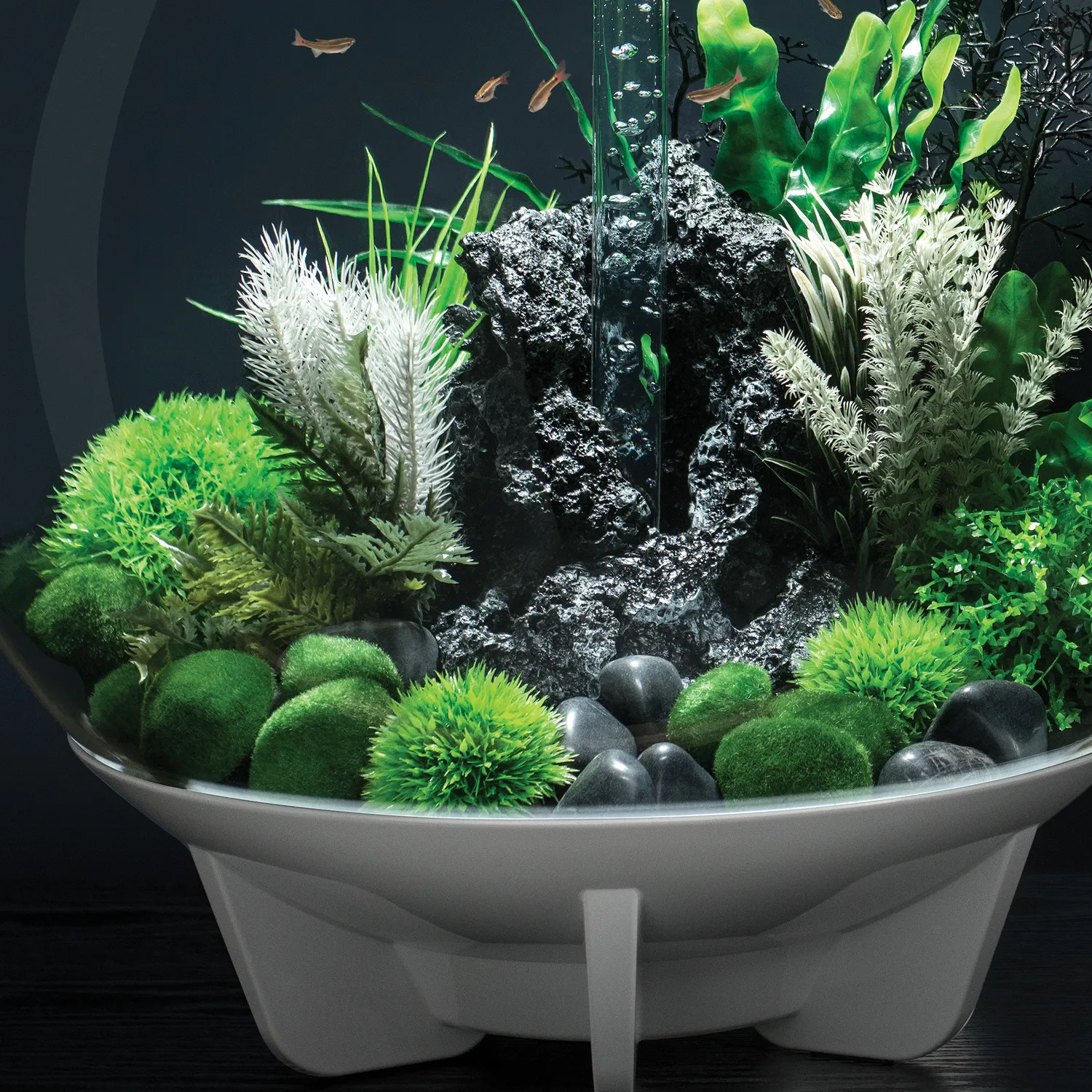 biOrb Moss Pebbles dekoration mosstenar mix